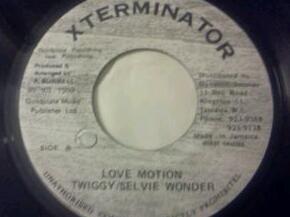 7inch Record TWIGGY / SELVIE WONDER - Love Motion NONE Xterminator 1993 Jamaica Reggae, Ska & Dub Used