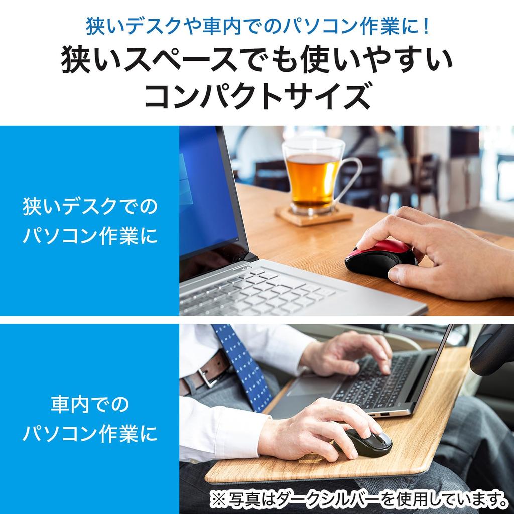 Sanwa Supply Silent Bluetooth Blue LED Mouse MA-BBS311R (Red)