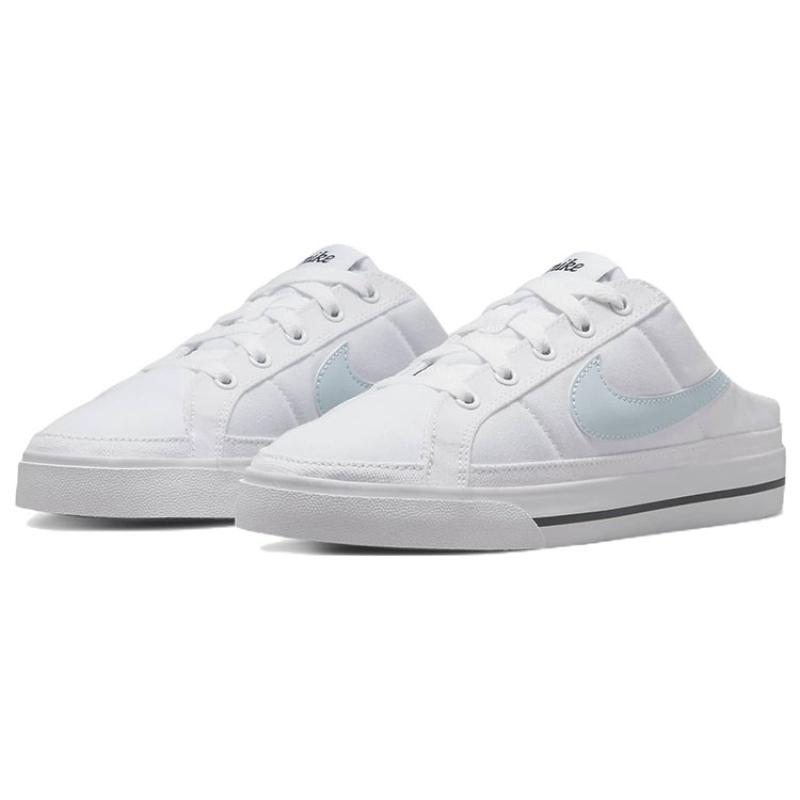 Nike Court Legacy Mule 'White Light Blue Grey' Women's Sneakers DB3970-101
