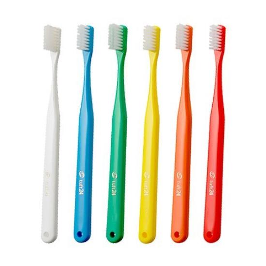 Tuft 24 Toothbrushes, Super Soft, Capless, 25 Brushes (Assorted)