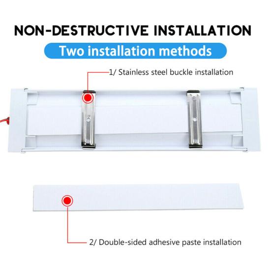 12/24V Auto Innenraum Deckenleuchte LKW Dach 72LED Wohnmobil Anhänger Leselampe