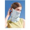 Women Summer Lightweight Breathable Uv Protection Neck Scarf For Outdoor Cycling Driving