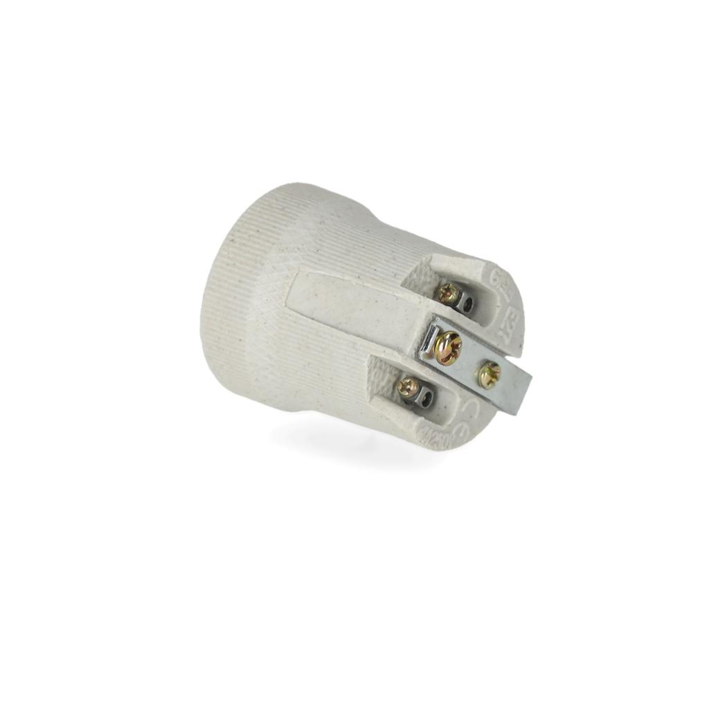 Ceramic lamp holder K003 for E27 50pcs.