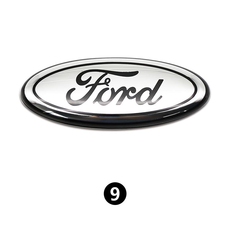 New 2026 Car Sticker Metal Front Grille Rear Trunk Emblem Stickers for Ford Focus Mondeo Ranger 3D Car Logo Badge Waterproof Aut