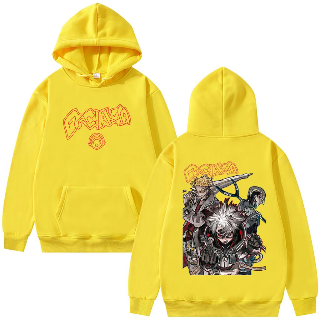 Hot Anime Gachiakuta Rudo Zanka Enjin Hoodie Unisex Manga Oversized Pullover Hoodies Male Fashion Casual Hooded Sweatshirt
