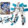 2 in 1 Airplane Transformation Robot Bot Tank Missile Model Deformation Combiner Super Wings Action Figure Toys for Boys Gift
