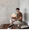 Men's Summer Ice Silk Slim Short-Sleeve Sweater - Trendy Korean Style Round Neck T-Shirt