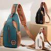 Men's Crossbody Bag Fashionable Chest Bag Men's Portable Single Shoulder Bag for Going Out Mobile Phone Bag Casual Sports Shoulder Bag