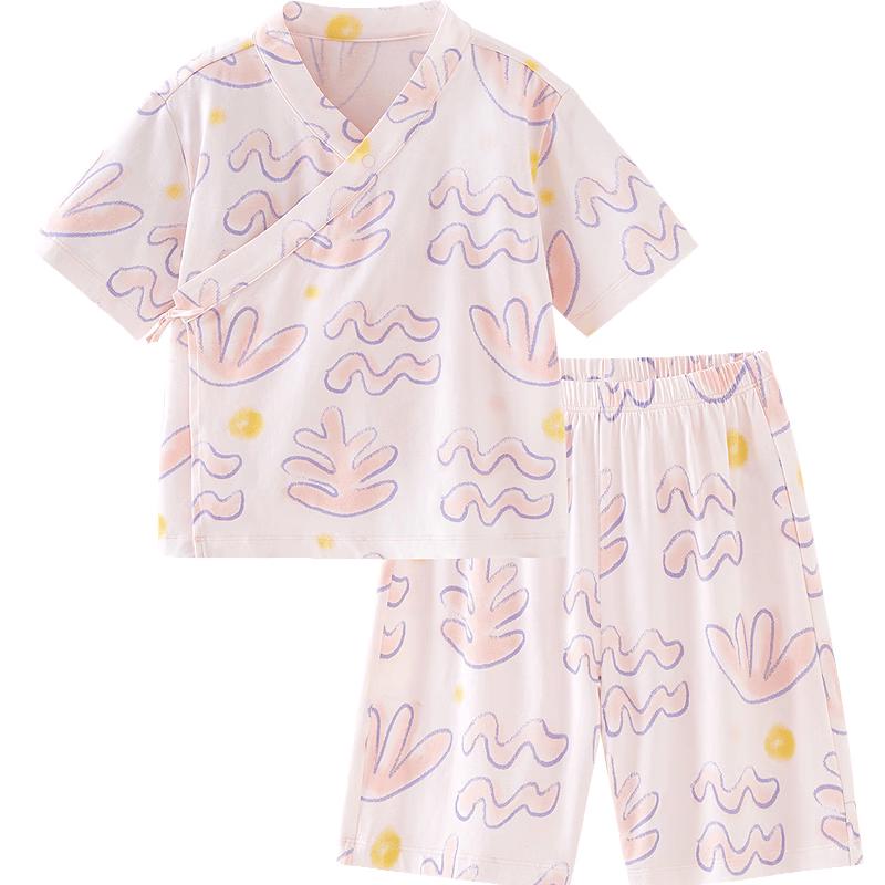 minibala Kids Bamboo Cotton Vest & Shorts Pajama Set 90