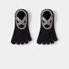 Non Slip Five Toe Yoga Socks For Women Breathable Strapped Pilates Socks Anti-skid Barre Fitness Workout Socks