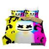 3D Print Fashion DJ Marshmello Bedding Set Boys Girls Twin Queen Full Size Duvet Cover Pillowcase Bed Adult Bedroom