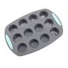 Yousheng Holiday Wreath Silicone Mold Heat-Resistant Baking Pan for Cakes Soap Ice Cubes Food Grade Easy Release Cupcake Maker