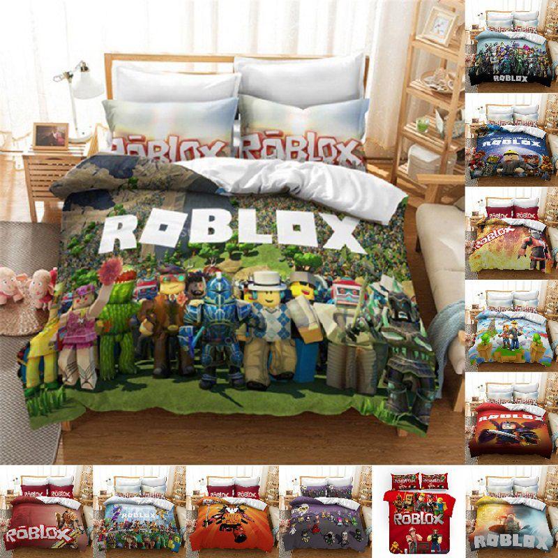 3d Cartoon Anime Down Comforter Set High Definition Digital Print 3 Piece Bedding Set Student Bedding Cover Pillowcases