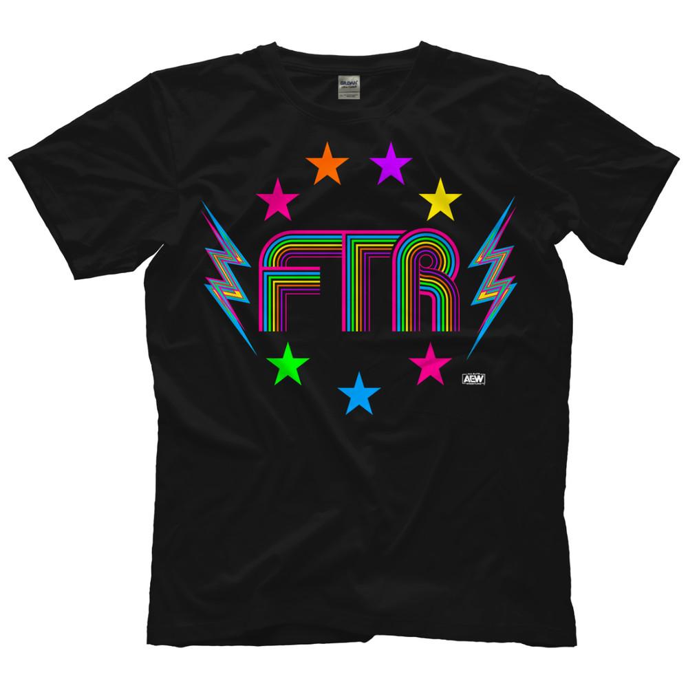 FTR Ride The Lighting AEW Official TShirt Unisex T-Shirt XL
