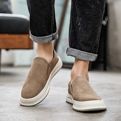 Leisure Men's Loafers Comfortable and Wear-resistant Outdoor Youth Adult Leisure Walking Breathable Shoes Thick Sole Sneakers