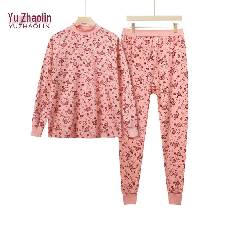 YUZHAOLIN Women's Pure Cotton Thermal Underwear Set