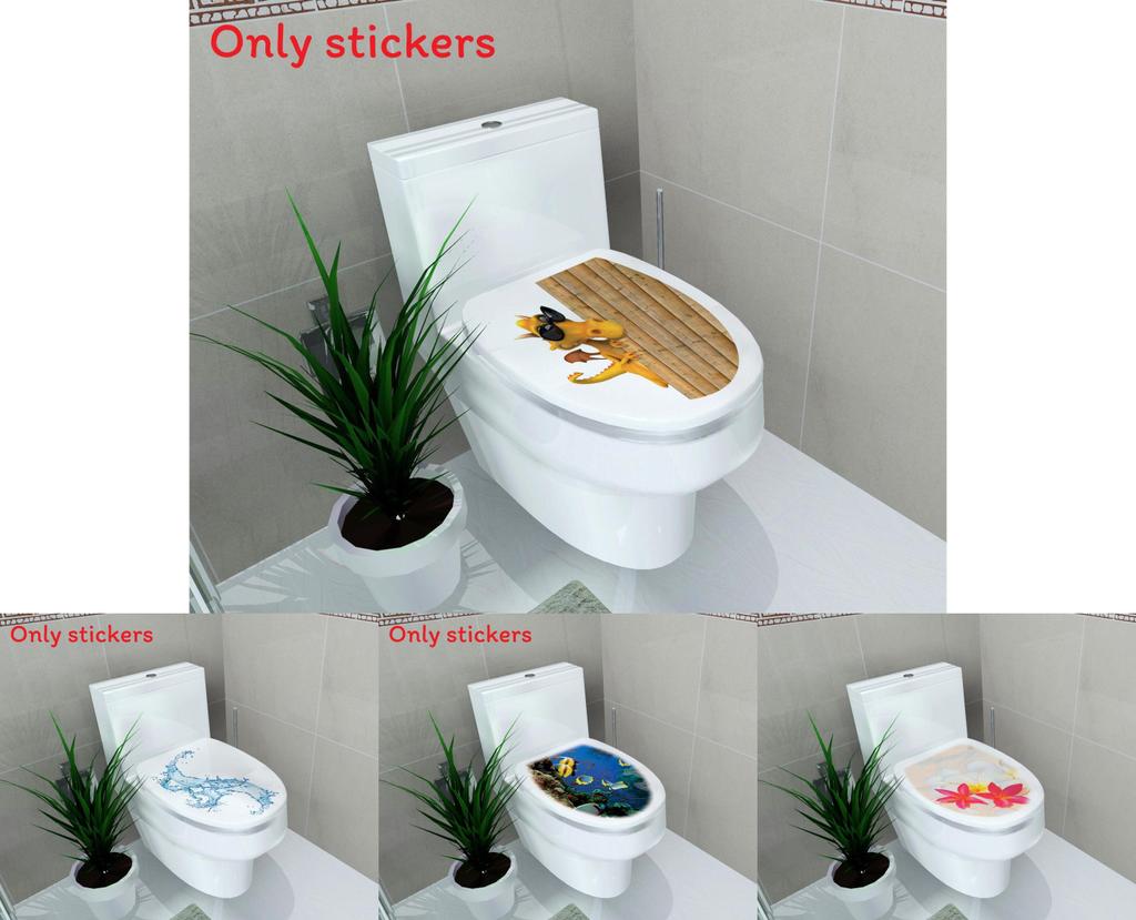 Marine Animals Wall Sticker Pvc Removable Waterproof Decal For Bathroom And Living Room Decor