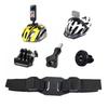 For Go Pro 11 11 11 11 DJI Action 6 1 1 Insta161 X6 X1 Mount Bracket Adjustable Bicycle Helmet Headband Holder Strap Accessories