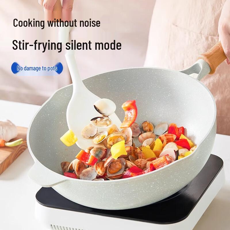 GRAREY Wooden Handle Silicone Cooking Utensil Set