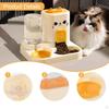 2 In 1 Automatic Pet Feeder Cats Water Container Cat Food Bowl for Small Dogs
