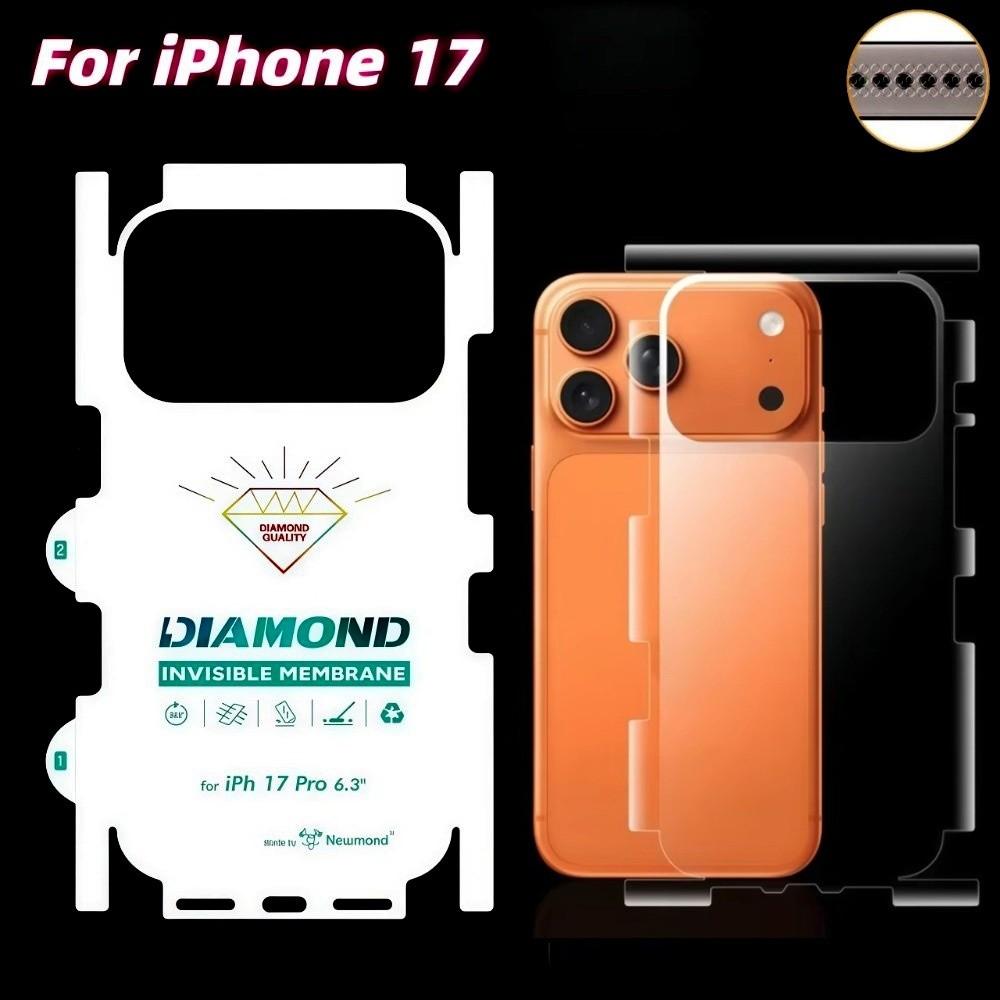 Kratzfester Rückseiten-Displayschutz für iPhone 17Pro/17 Pro Max Telefonschutzzubehör
