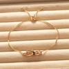 European & American Fashion Rhinestone Cat Adjustable Bracelet - Women's Stylish Jewelry