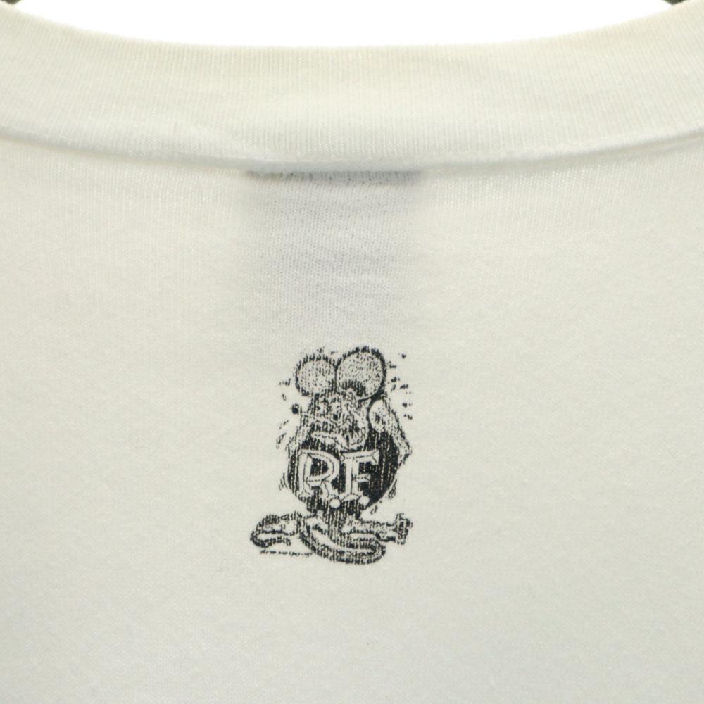 ONEITA 90s Old USA Made Rat Fink Long Sleeve Print Sweat Men's Used