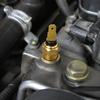Threaded Coolant Temperature Sensor with Single Terminal Design, Engine Water Temperature Unit for Cooling System Repair and Routine Service