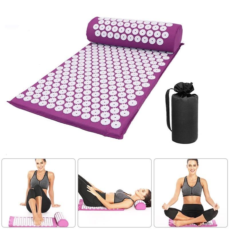 Yoga Massage Pads with Large Touchpoints for Better Neck Back and Foot Massage Household Massage Pillows