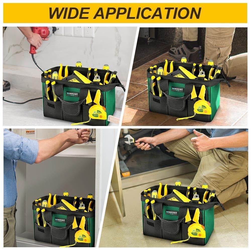 Neue Oxford Werkzeugtasche Verschleißfest Tragbar Handtasche Praktisch Wasserdicht Holzbearbeitung Handwerkzeugtasche Holzbearbeitung