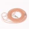 KBEAR 4 Core Copper Upgrade Earphones Cable With 2PIN/QDC/TFZ/MMCX Headphone Connector For KBEAR KS1 KZ ZSN PRO Gaming Headsets