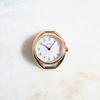 Authorized Dealer Matow Watch MW001002KK2RG White Shell Dial Shiki Gold Flower Round Rose Gold Mesh Strap [MATOW] Women's