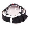 Popular Black Men Watch White Quartz Watch Soft Couple Watch Leather Strap Simple Lovers Wristwatches Silicone Dial for Women Ladies