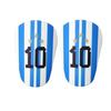 Chapmap Mini Football Soccer Shin Guards Mini Size Lightweight Number Printed Hard Shell Protective Shin Pads for Youth Adult 1