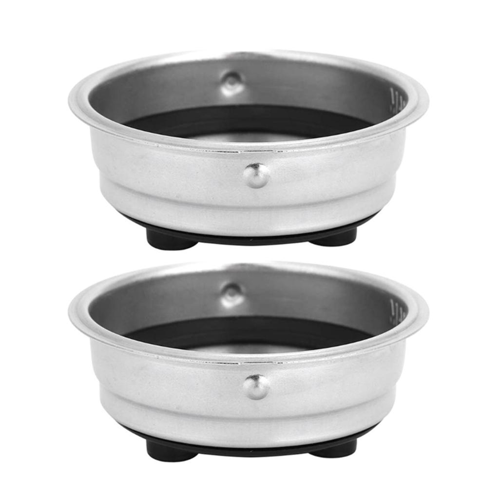 Home Office 304 Stainless Steel Coffee Filter Basket Strainer Cup 51mm Detachable Portafilter Coffee Machine Accessories