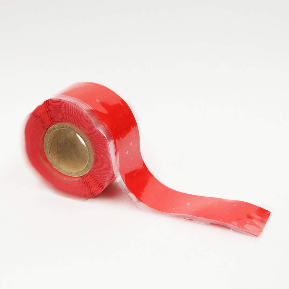 

Rescue Tape Insulation Silicone Tape (zero sticky), 1.0 inches (2.5 cm) wide x 1.4 червоний