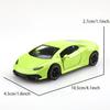 (Bagged) 1:43 SVJ Alloy Pullback Racing Car, a cool 1:43 scale alloy pullback car, a children's toy.