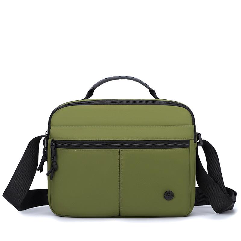 

Мужская сумка-кроссбоди для поездок на работу, водоотталкивающая сумка, деловая дорожная сумка через плечо зелёный