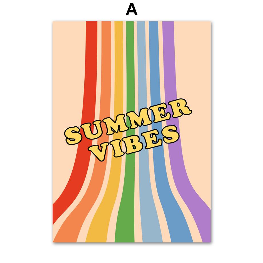 Imprimeuri de artă de perete Pictură pe pânză Portocaliu și galben la modă Retro Cool Trippy Disco Nordic Poster Decor Imagini pentru camera de zi