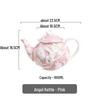 European Afternoon Tea Set: Personalized Embossed Coffee Cup & Kettle In Creative English Court Style.