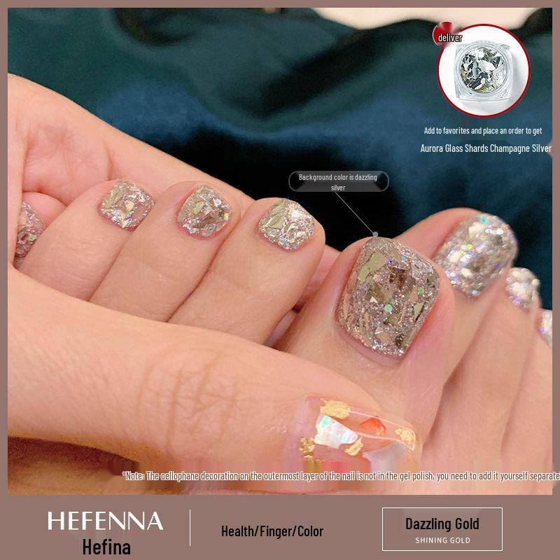 High Brightness Silver Gel Nail Polish: 2024 New Liquid Mirror Magic for Salon-Quality Metallic Nail Art