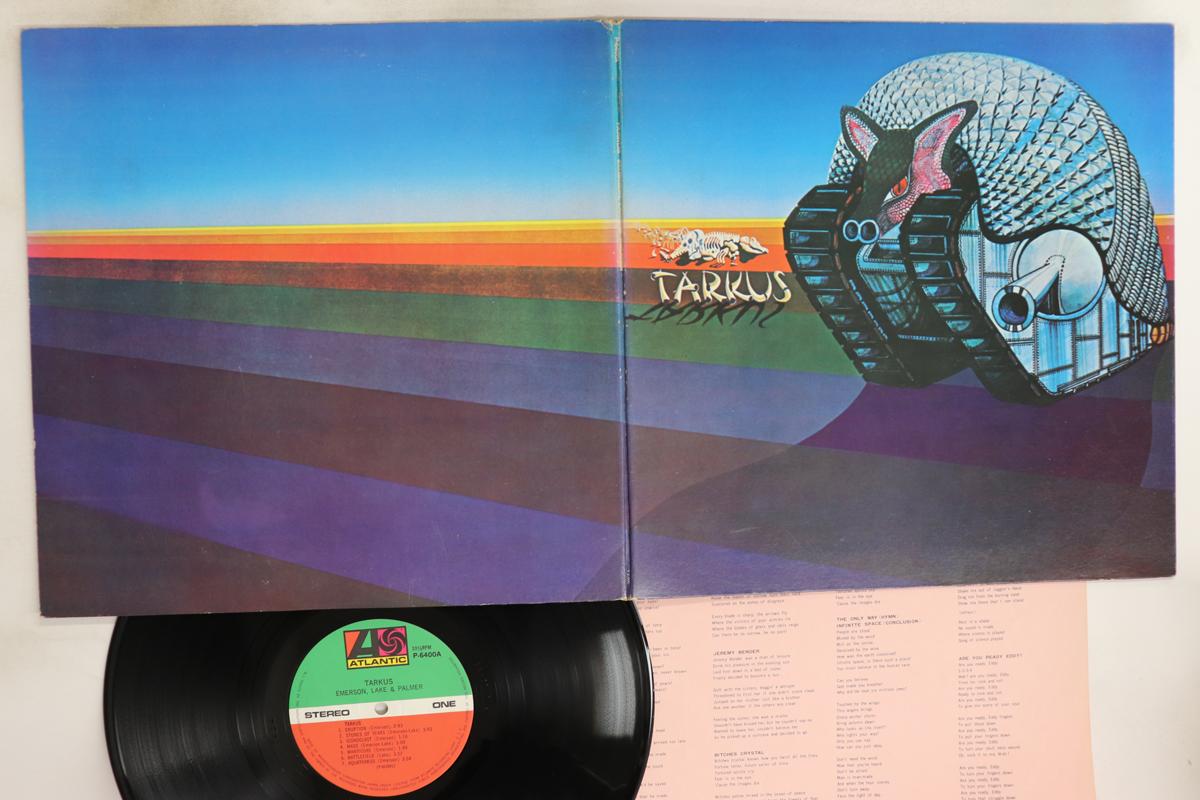 

LP Record EMERSON LAKE & PALMER - Tarkus P6400A ATLANTIC 1980 Japan Rock Used