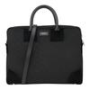 Logo Zip Closure Recycled Polyester Briefcase Men Briefcase Black 6305062