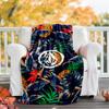 V-VOLCOM LOGO4 printed throw blanket—lightweight,soft,warm;versatile blanket for all seasons—perfect as &air-conditioning throw,nap blanket