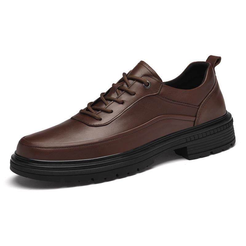 Successful Men S Shoes High Quality Genuine Leather With Minimalist Style Formal Evening Party Business Office Elegant Shoes 38