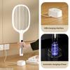 Electric Fly Swatter Insect Killer 4000V Type-C Rechargeable Detachable Handheld Automatic Tapping Mode Indoor Outdoor for Home