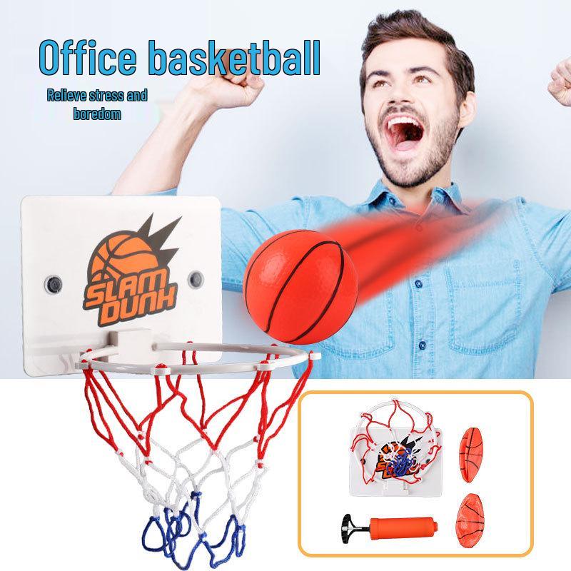 

Wall-Mounted Basketball Hoop for Kids - Boredom-Relief Toy