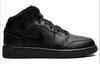Jordan 1 Retro Mid GS Black 554725-044