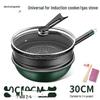 Wutuo Maifan Stone Non-stick Wok Frying Pan Set