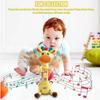 Cute Plush Giraffe Toy With Singing And Swinging Design For Daily Childrens Gift